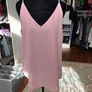 Elegant Pink V-Neck Camisole